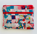 Medium Pieced Zip Pouch 20