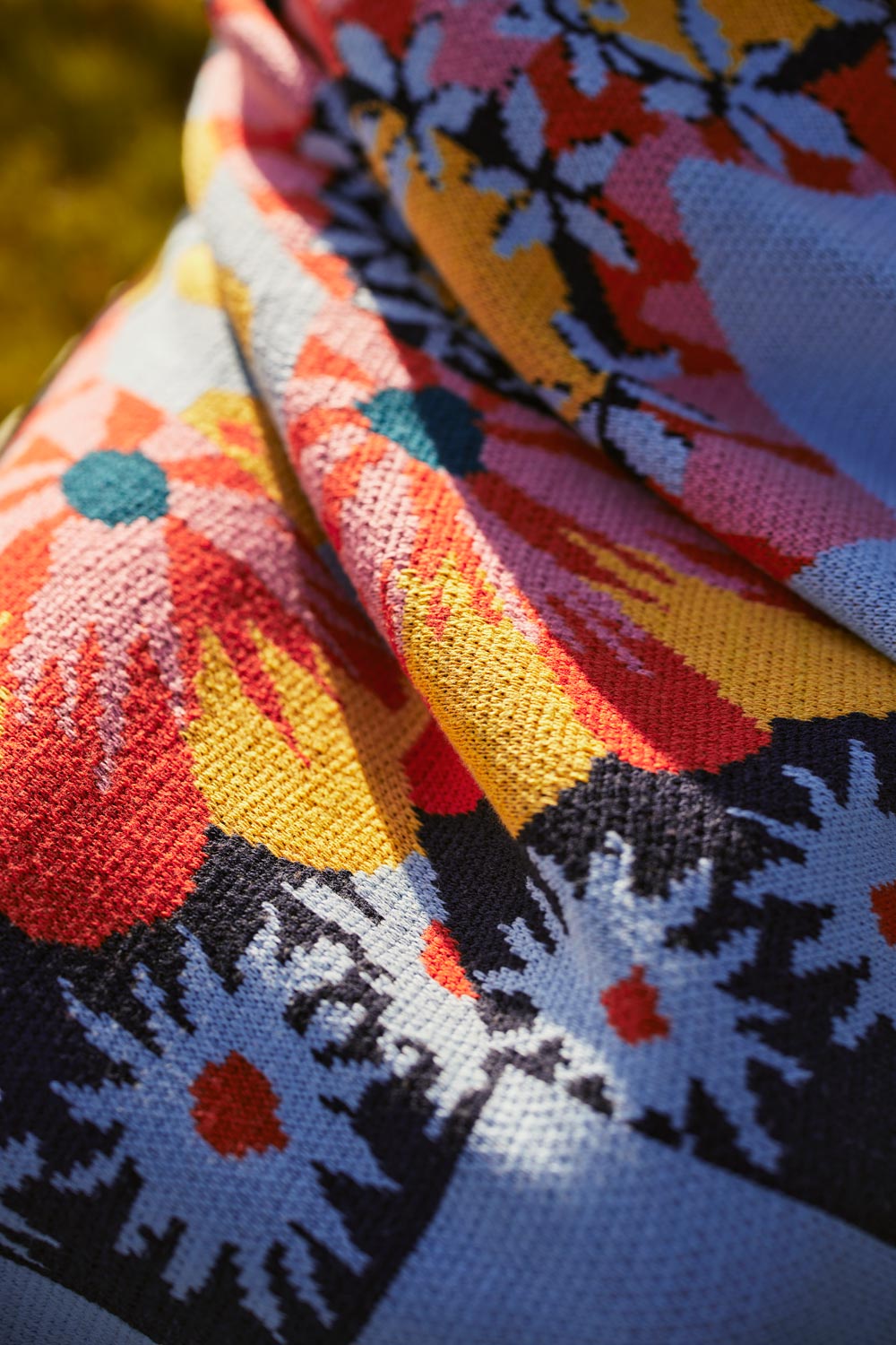 "Encore" Merino Wool Throw Blanket