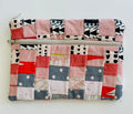 Medium Pieced Zip Pouch 19