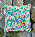 Pieced Japanese Linen Pillow JPL9