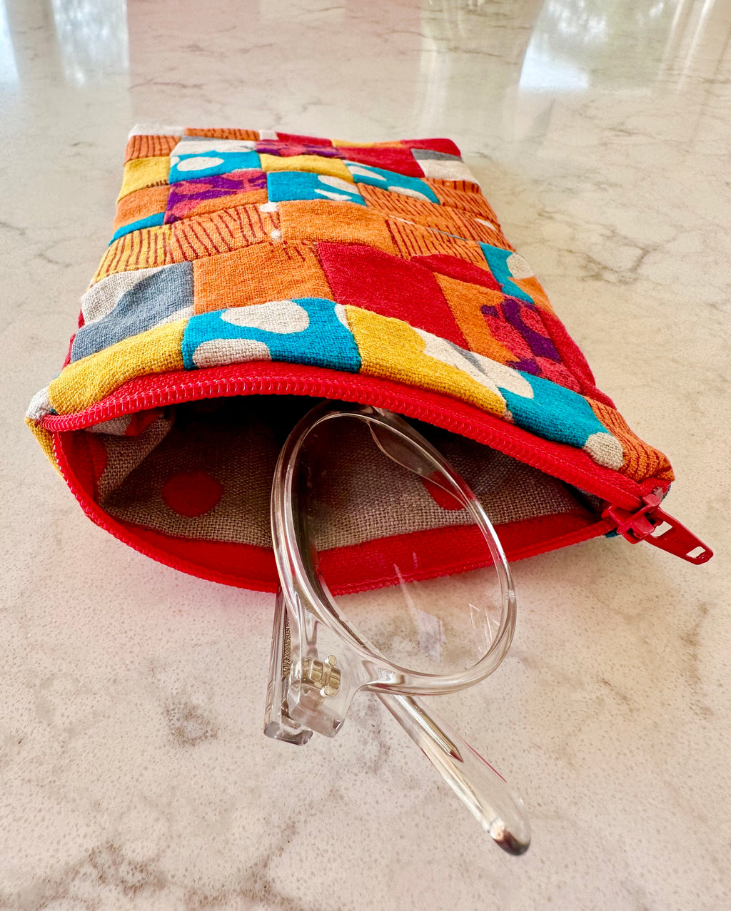 Japanese Linen Eyeglass Case EC 15
