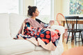 "Bittersweet" Merino Wool Throw Blanket