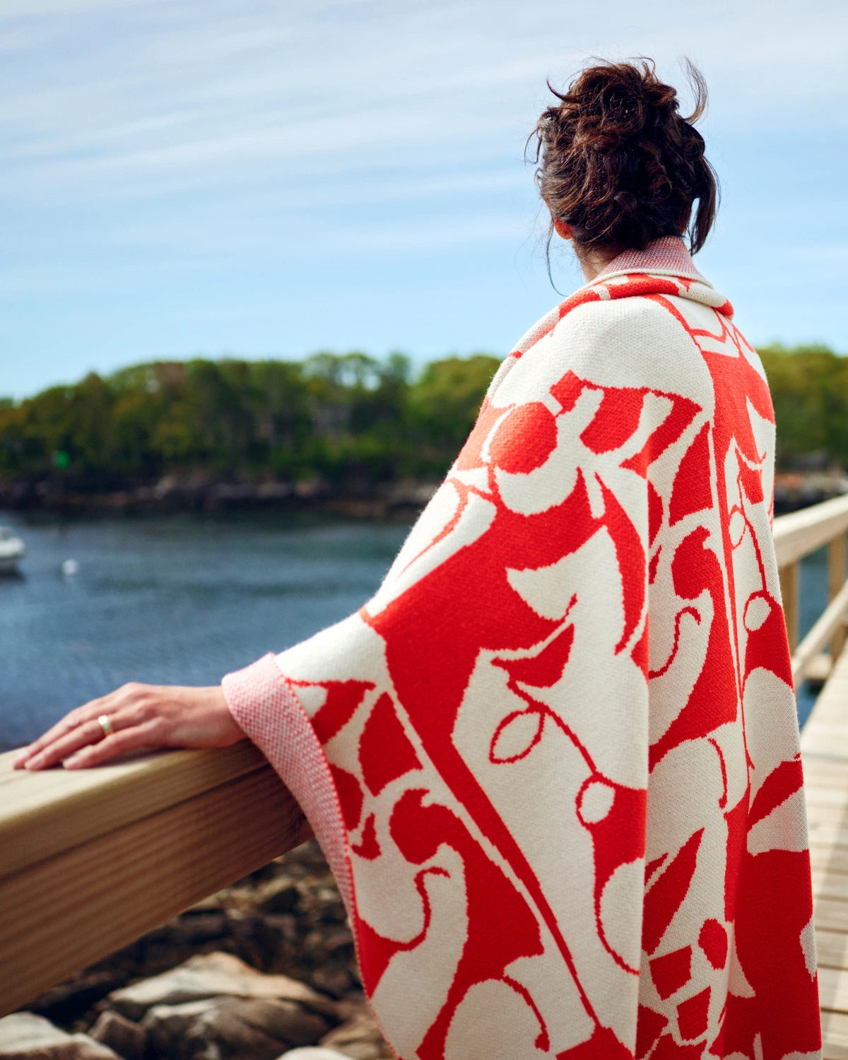 "Tanager" Merino Wool Throw Blanket