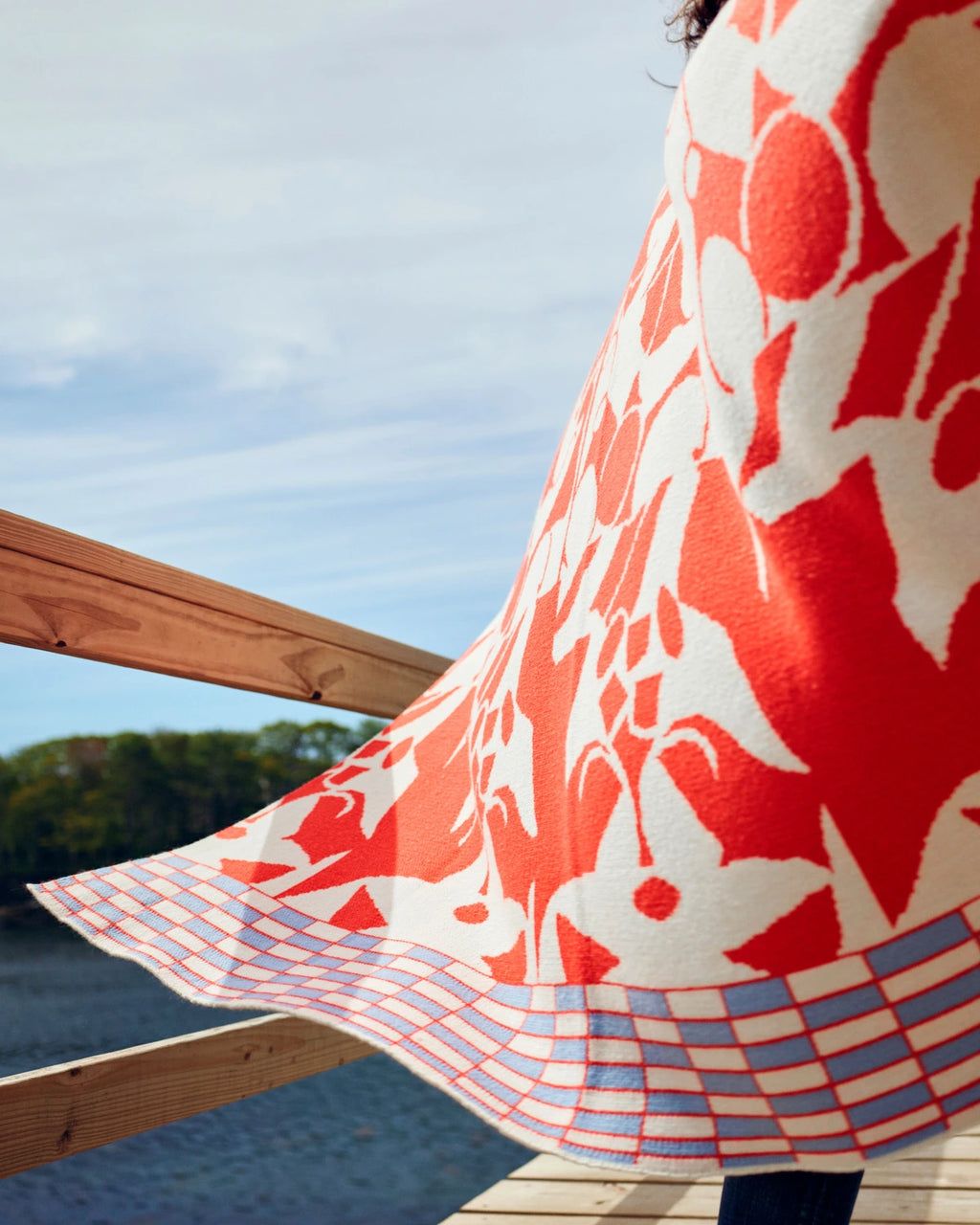 "Tanager" Merino Wool Throw Blanket