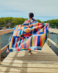 "Playground" Merino Wool Throw Blanket