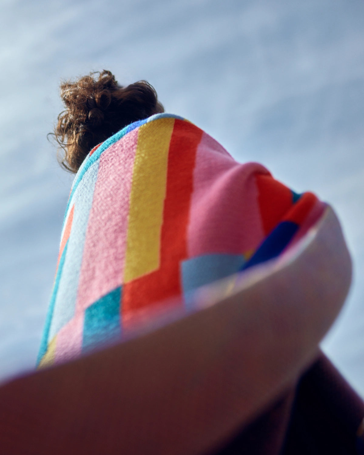 "Playground" Merino Wool Throw Blanket