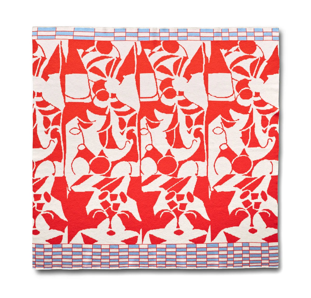 "Tanager" Merino Wool Throw Blanket