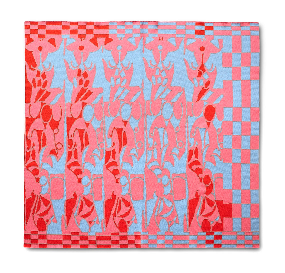 "Popolo" Merino Wool Throw Blanket