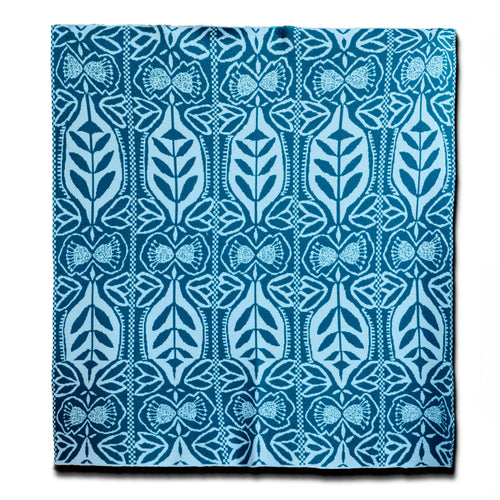 "Silhouette" Merino Wool Throw Blanket