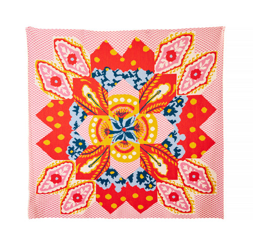 "Poppy" Merino Wool Throw Blanket