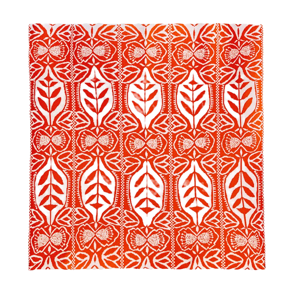 "Silhouette" Merino Wool Throw Blanket