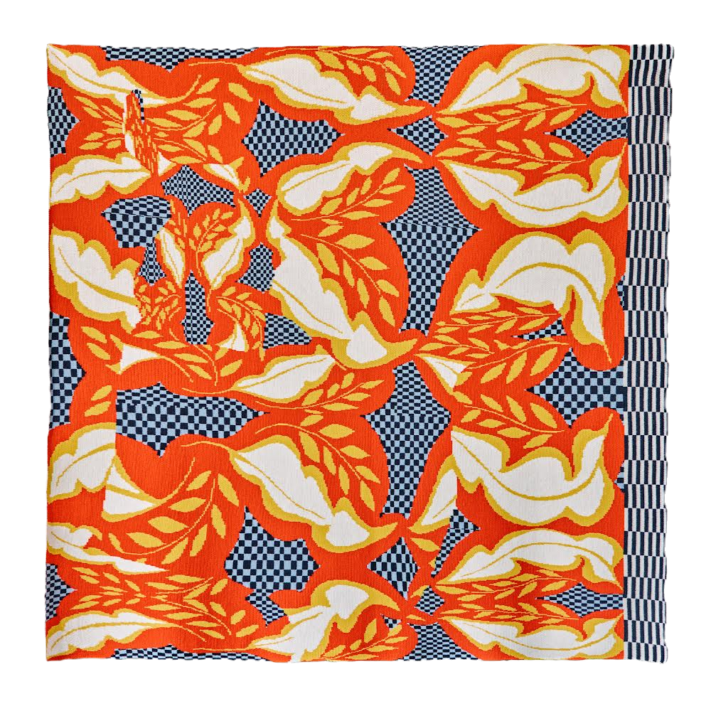 "Sunburst" Merino Wool Throw Blanket