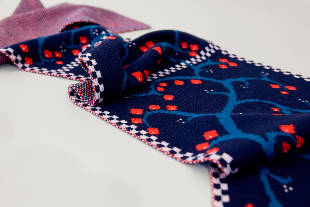 "Bittersweet" Merino Wool Scarf