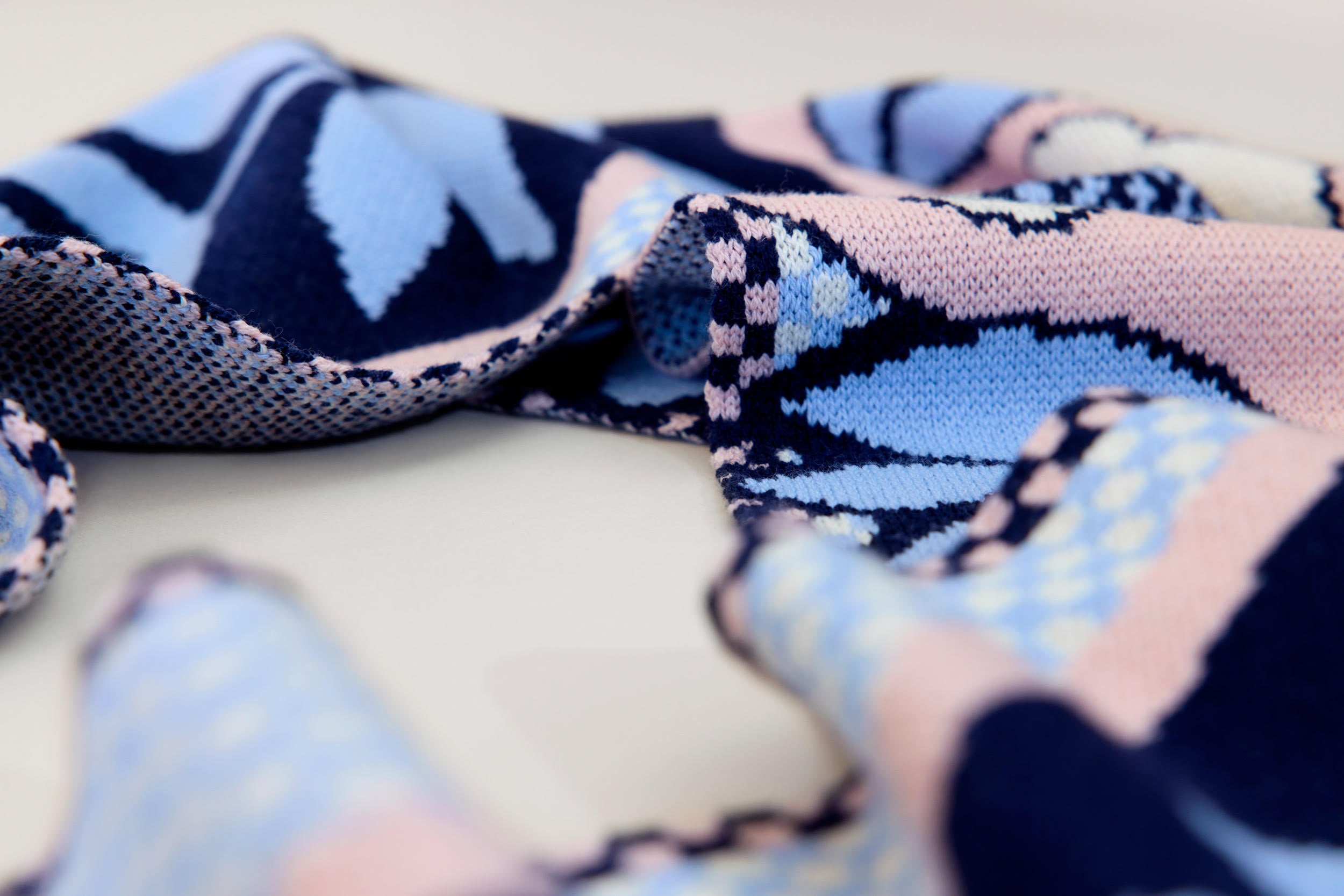 "Midnight" Merino Wool Scarf