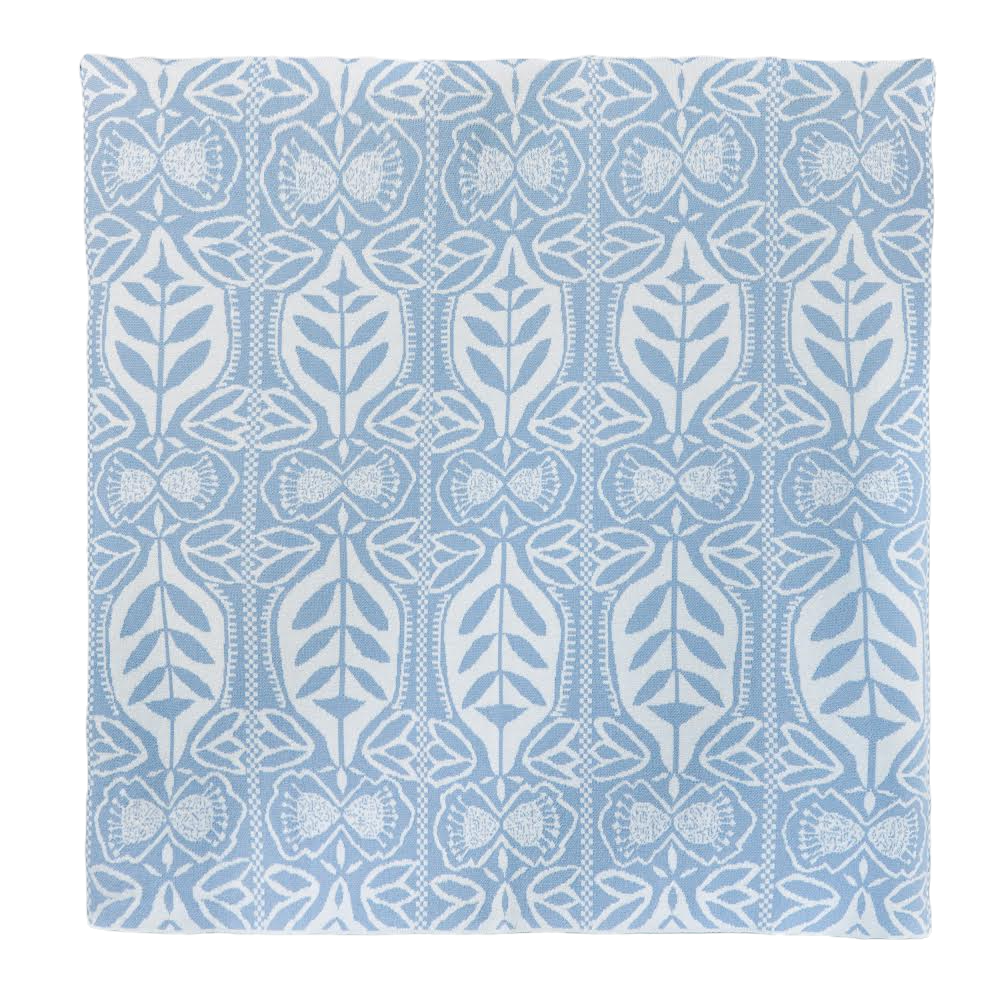 "Silhouette" Merino Wool Throw Blanket