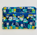 Large Pieced Zip Pouch 6