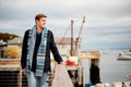"Cool Jazz" Merino Wool Scarf