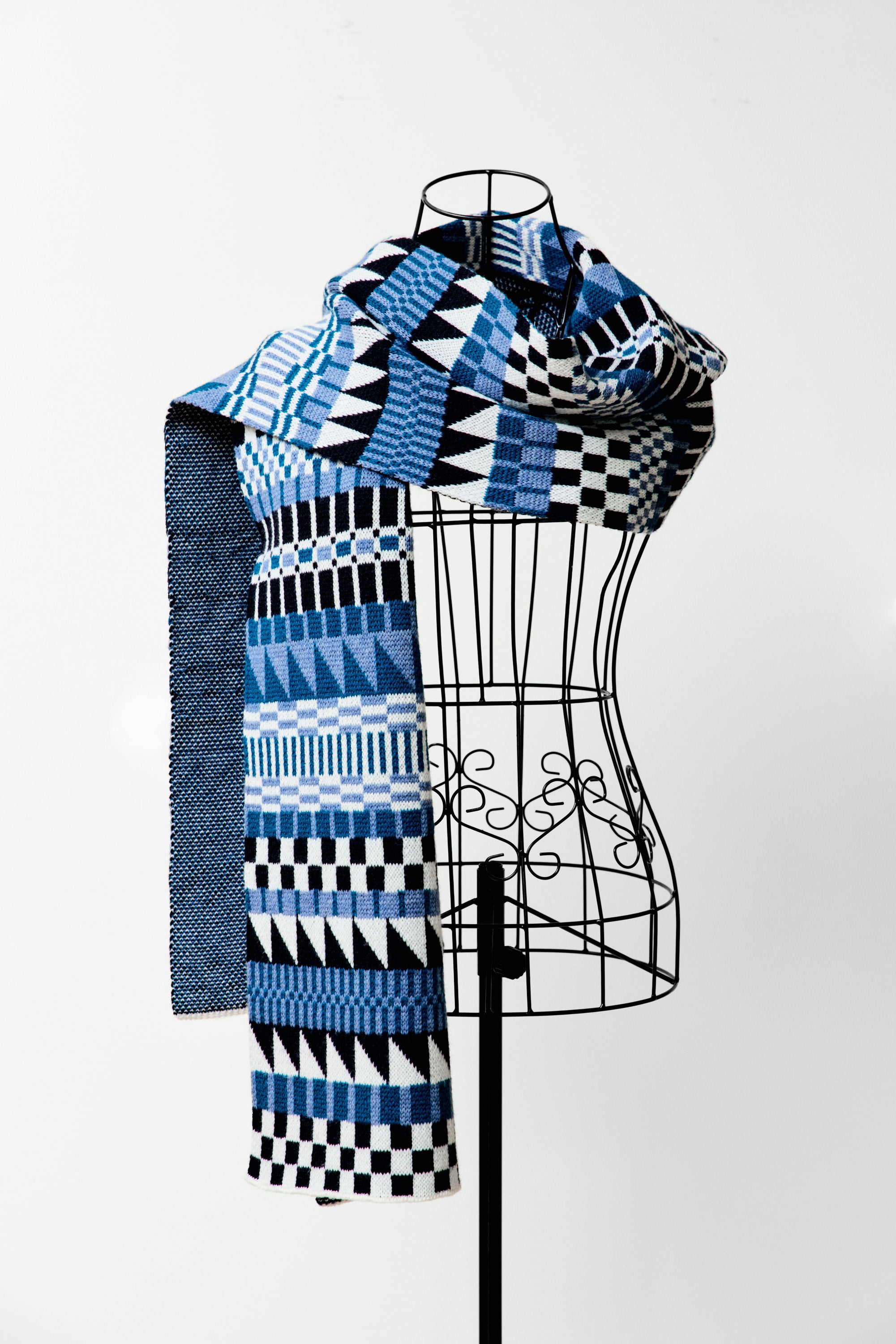 "Cool Jazz" Merino Wool Scarf