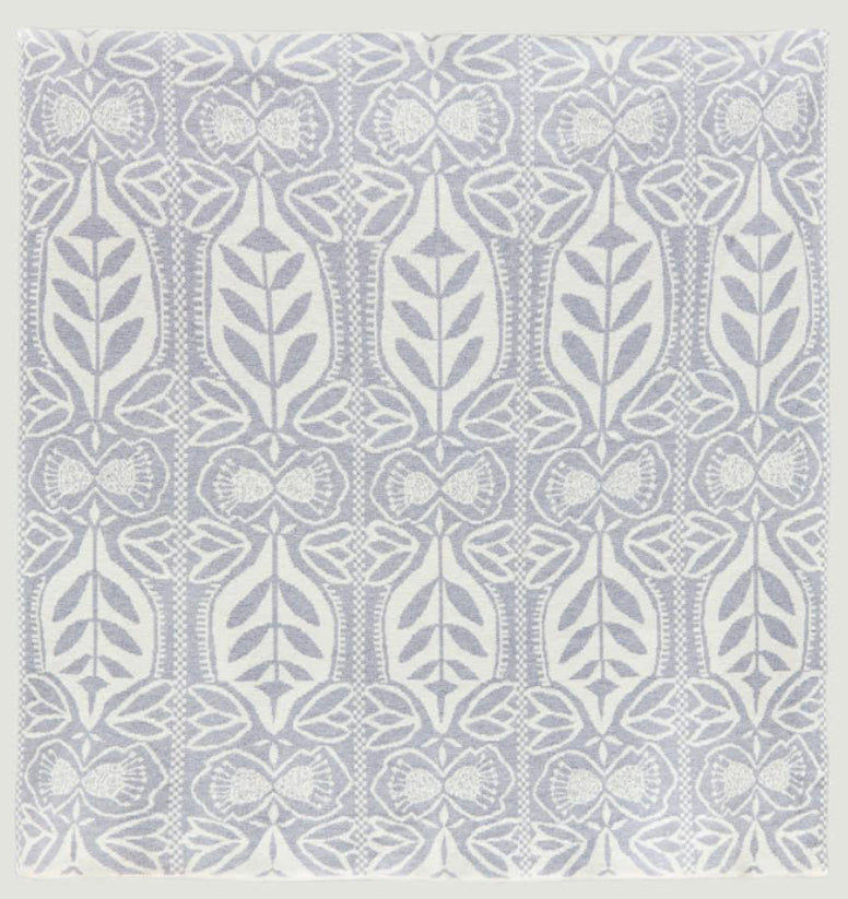 "Silhouette" Merino Wool Throw Blanket