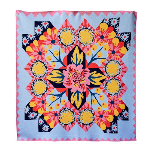 "Encore" Merino Wool Throw Blanket