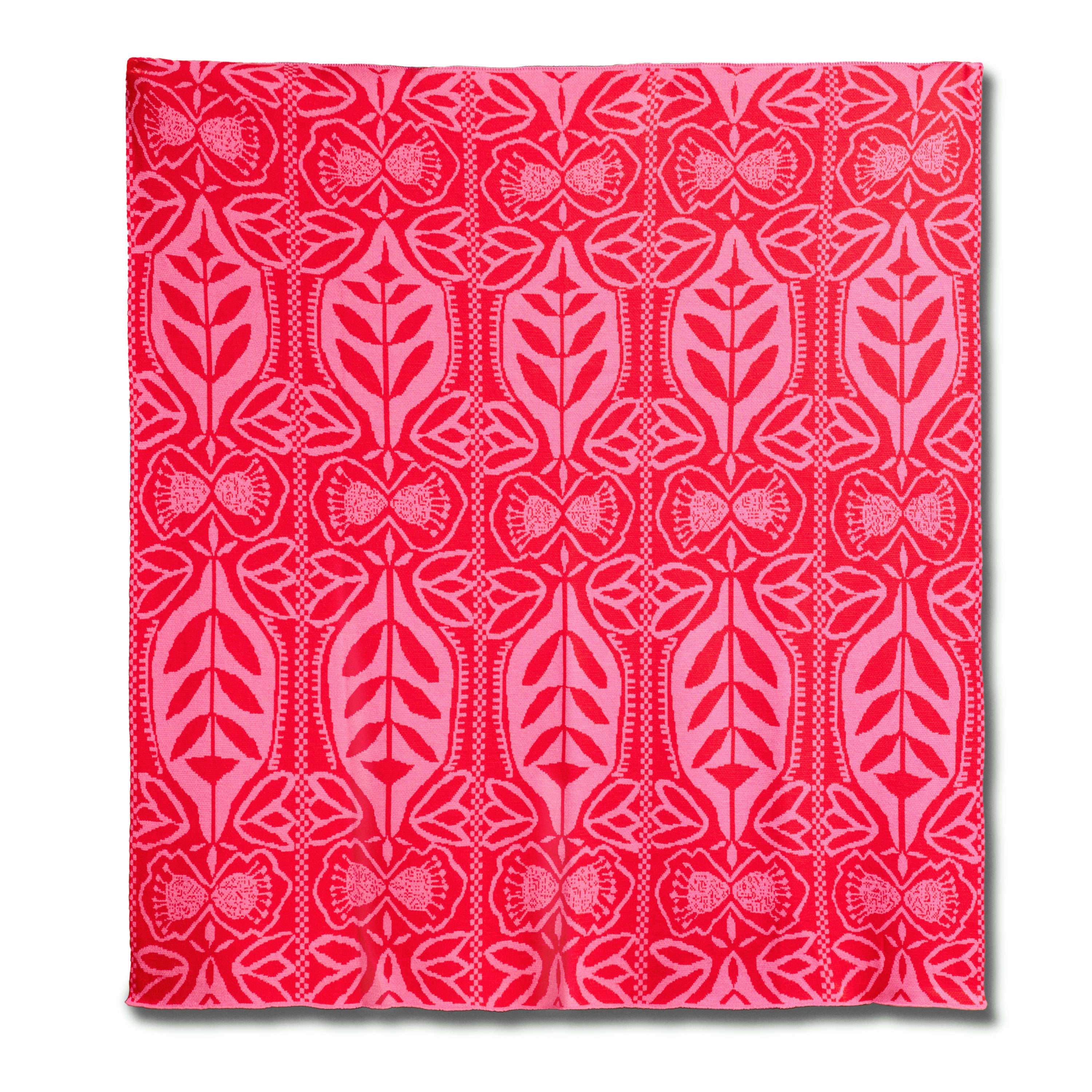 "Silhouette" Merino Wool Throw Blanket