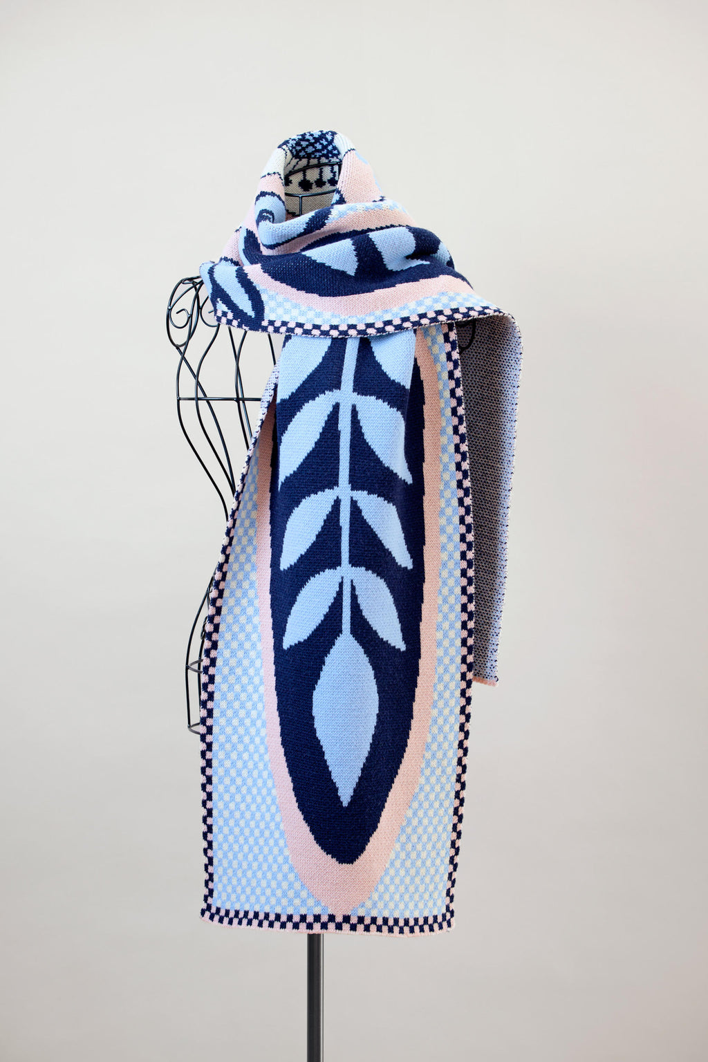 "Midnight" Merino Wool Scarf