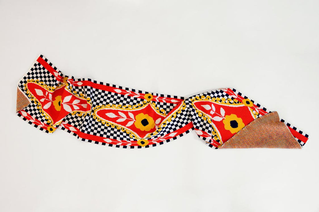 "Picnic" Merino Wool Scarf